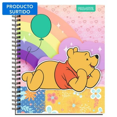 Cuaderno Universitario Winnie Pooh 100Hojas 7Mm / Producto Surtido 1 Un Proarte