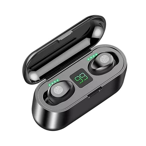 Audifonos Bluetooth Recargables TWS In Ear Manos Libres AKS-T20 Negro