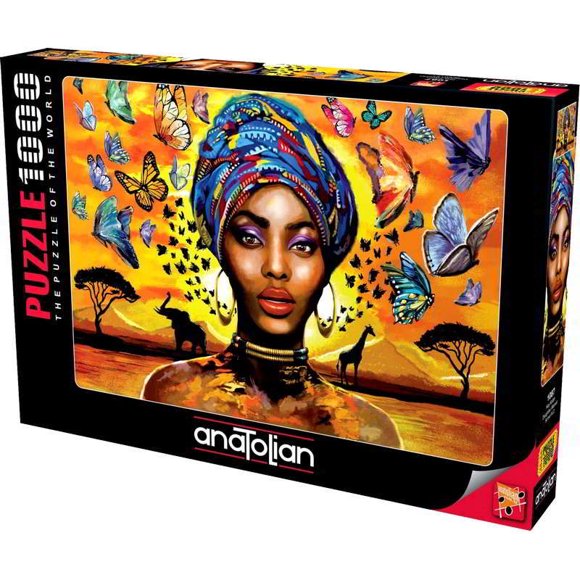 Puzzle Delightful Woman 1000 Piezas