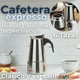 thumbnail image 2 of Cafetera Italiana Expresso 500ml 6 Tazas Acero Inoxidable Plateado, 2 of 11
