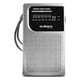 thumbnail image 1 of Radio De Bolsillo Portatil AM FM Gris AP02079, 1 of 3