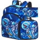thumbnail image 1 of 3PCS Dinosaur Backpack for Boys, 16”Kids Bookbag with Lunch Box, School Bag for Elementary Toddler, 1 of 3