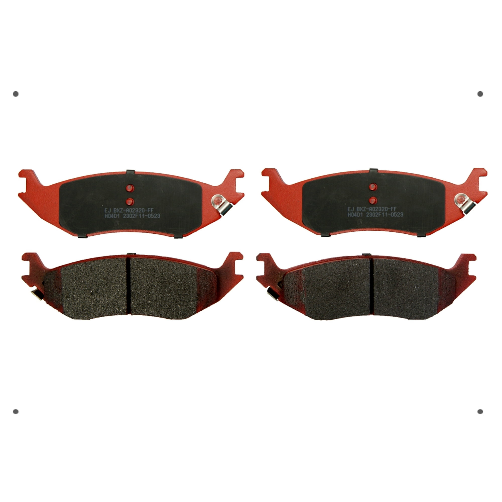 Ital Brakes Pm - Set Pastillas Frenos Traseras Para Dodge Durango Ii 2004 2010
