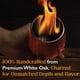 thumbnail image 3 of Vaso de madera para whisky BearSkill, vaso de bourbon carbonizado, 3 of 6