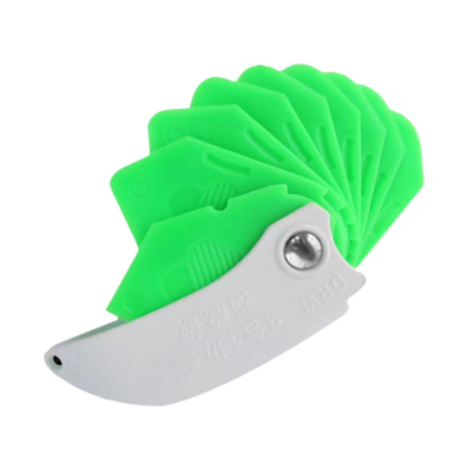 Magideal - Herramienta De Calafateo 9 En 1, Raspadores Plegables, Herramienta De Eliminación De Lechada, Práctica Herramienta Portátil De Silicona Para Juntas De