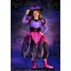 thumbnail image 2 of Disfraz de bruja rosa y morado para niña, para Halloween, tamaño mediano, 2 of 2