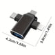 thumbnail image 2 of 3 In 1 Usb C To Usb Adapter,usb A To Usb C Camera Adapter,usb Adapter For Iphone,usb To Ipad Adapter,type C To Usb Adapter,usb A To Micro Usb Adapter,OTG Adapter For Apple Android Mobile Phone, 2 of 2