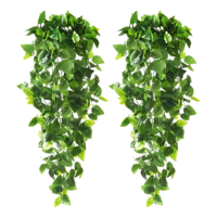 Genérico - Plantas Artificiales 2 Uds Colgantes Pared