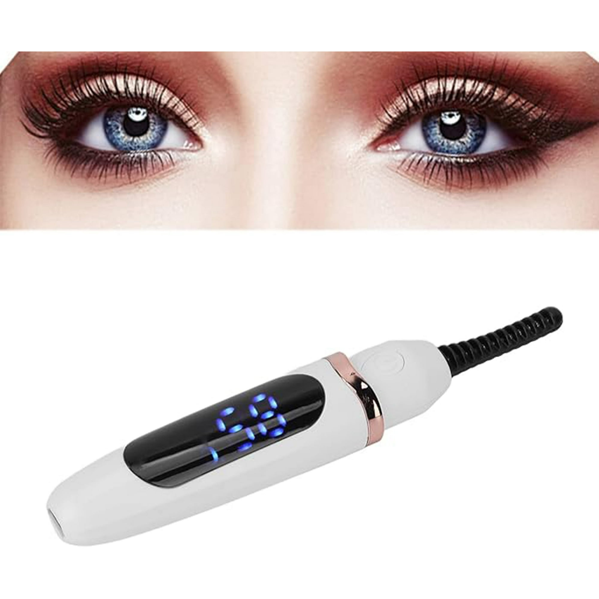 Veatool - Rizador De Pestañas Eléctrico, Carga Usb Portátil, Control Inteligente De Temperatura, Carga Usb Antiescaldado, Temperatura De Pantalla Digital