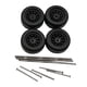 thumbnail image 2 of 4 Piezas Ruedas Y Neumáticos De Coche RC Accesorios De Coche De Aleación RC Para Escala 1/64 DIY Estilo Negro C, 2 of 5