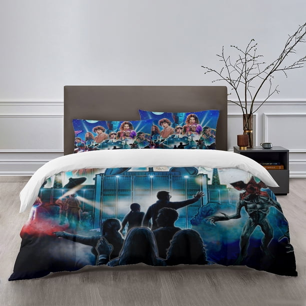 Star Wars Bedding Sets Bed Cartoon Duvet Cover Lightweight 3 Piece Bet Sets for Kids Boys Girls