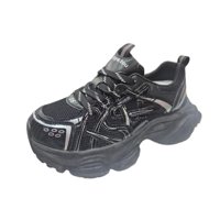 Vinnys Outlet - Zapatilla Casual Mujer Negro