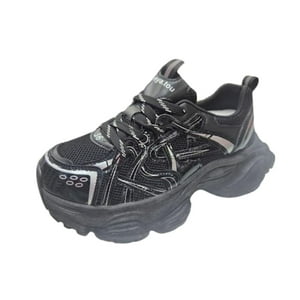 Vinnys Outlet - Zapatilla Casual Mujer Negro
