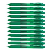 Bolígrafo De Gel Pentel Energel-X 343573 Retráctil 0.7 Mm Tinta Verde