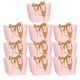 thumbnail image 3 of 10 Bolsas De Regalo A Granel Bolsas De Mercancía Reutilizables Para Aniversarios Cumpleaños Rosa XS, 3 of 5