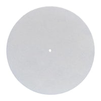 Bothyi - Alfombrilla Para Plato Giratorio, Alfombrilla Para Fonógrafo De 12 Pulgadas, Alfombrilla Para Tocadiscos, Tocadiscos, Color Blanco