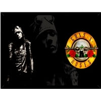 Genérico - Cuadro Decorativo Guns N Roses Medidas 30X40 Cm