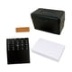 thumbnail image 3 of Organizador de La Tarjeta índice Caja de La Tarjeta índice Titular de Tarjetas con Tarjeta de Presentación con Herramienta de Tarjetas con Organizador Negro, 3 of 5