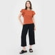thumbnail image 4 of Polera Mujer Rib Vuelos Terracota Corona, 4 of 5