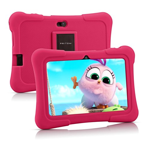 Tablet Pritom Kids De 7 Pulgadas, Cuádruple Núcleo, Android 13, 32 Gb De Rom