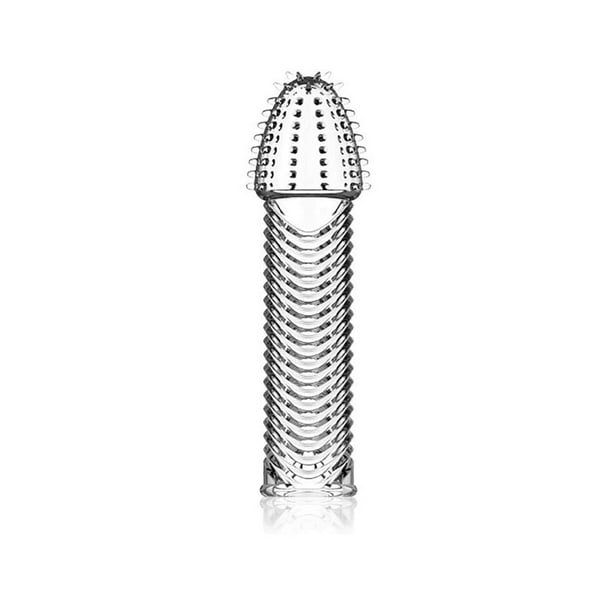 1pc Penis Sleeves Extender, Penis Extension Sleeves, Penis Sleeve Enlarger, Cock Sleeve, Cock Enlarger Sleeve, Penis Toy Delay Ejaculation, Silicone Penis Sleeves Reusable Cock Enlarger Penis Extender