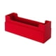 thumbnail image 2 of Caja de almacenamiento para cartas Vault X Exo-Tec con divisores y espuma (roja), 2 of 8