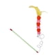 thumbnail image 1 of Cat Wand Toy Teaser Suministros Para Mascotas Gatito Palo Interactivo Jugando Amarillo, 1 of 5