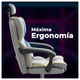 thumbnail image 3 of Silla de Oficina Escritorio Gamer Extra Confort diseño premium gris, 3 of 6