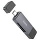 thumbnail image 4 of Lector de tarjeta micro SD y SSD Hoco HB45 2 en 1, 4 of 5