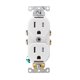 thumbnail image 1 of Outlet Leviton 15A 125V dúplex blanco 5-15R resistente a manipulaciones, 1 of 2