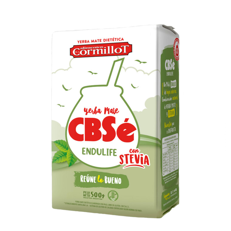 Cbsé Yerba Mate Endulife Endulzado Con Stevia 500