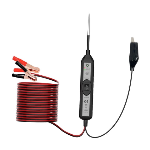 Ioensy - Probador De Sonda De Circuito De Potencia 6V-24V Sonda De Probador De Circuito Eléctrico Automotriz