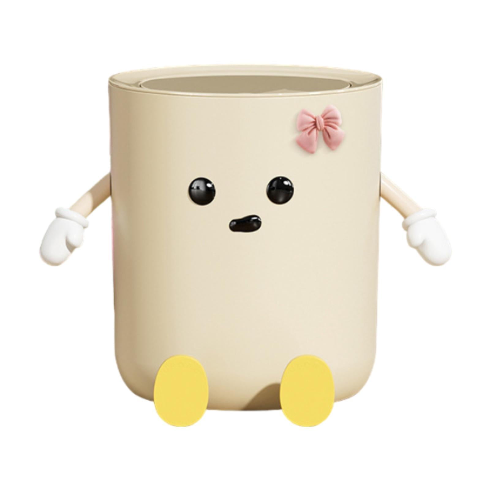 Magideal - Lindo Bote De Basura, Cubo De Basura De Cocina, Práctico Y Elegante Cubo De Basura, Cubo De Basura Para Granja, Baño, Dormitorio, Sala De Estar, Apart 12 L Asiento Proa