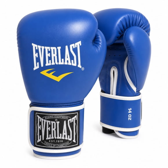 Guantes De Boxeo Everlast 14 Oz Azul Profesional