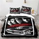 thumbnail image 1 of The Fast Furious Bedding Set,Duvet Cover Comforter Bed Set Quilt Cover Pillowcase, Boys Girls Adult Bed Sheets, 1 of 5