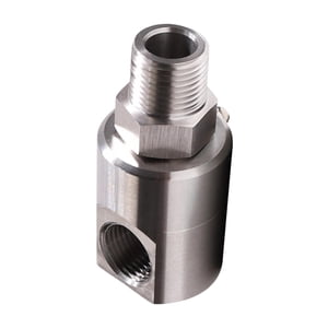 Ioensy - Conector Giratorio De Acero De 1/2"" Para Manguera De Riego De Jardín Agrícola Con Rosca Macho