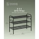 thumbnail image 5 of Organizador de zapatos de metal con 3 niveles, para 12 pares, de la marca Shoe Rack SONGMICS, 5 of 6