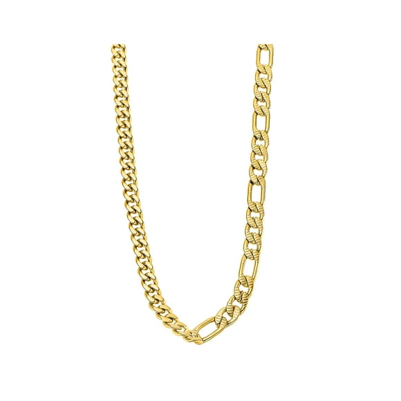 Collar LS2303-1/2 Lotus Style Hombre Men In Black