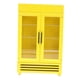 thumbnail image 1 of Mini 1/12 Casa De Mu?ecas Refrigerador Congelador Muebles De Madera Para Ni?os Amarillo, 1 of 5
