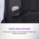 thumbnail image 4 of Mochila Alienware AW5625P 21L de malla transpirable con seguridad RFID, 4 of 9