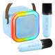 thumbnail image 1 of Parlante bluetooth karaoke infantil con microfono luces led, 1 of 3