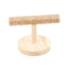 thumbnail image 4 of Soporte de percha para loros, patio de juegos de madera, mesa de escritorio portátil, percha para pájaros, soporte de mesa para pájaros, soporte en T, 4 of 5
