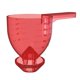 thumbnail image 1 of Embudo Con Cuchara Medidora, Cuchara Para Botella De Especias Multifuncional Profesional, Color Rojo, 1 of 3