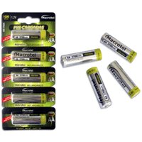 Macrotel - Pila Recargable Híbrida Aa X5 2700Mah
