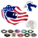 thumbnail image 1 of Protector bucal COOLLO SPORTS para adultos 8+ con bandera americana, 1 of 6