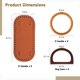 thumbnail image 5 of Set de bases para bolsos y asas de madera Toyosport, 12 piezas, 5 of 6