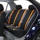 thumbnail image 5 of Juego completo de fundas para asientos de coche FH Group, tela, ajuste universal, naranja, 5 of 8