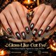 thumbnail image 2 of Gel de uñas beetles 15 ml Cat Eye negro sin HEMA, 2 of 9