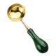 thumbnail image 4 of Calentador De Sello De Cera De Cuchara De Acero Inoxidable Para Sobre De Sello De Sello De Cera Verde, 4 of 5