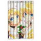 thumbnail image 1 of Cortina de ducha de la cantante Kagamine Rin Len, juego de cortinas de baño con ganchos, tamaño 48 x 72 pulgadas, 1 of 3